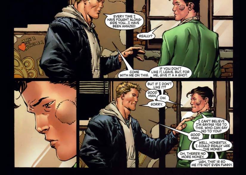 Captain America Steve Rogers recruits Spider-Man Peter Parker in New Avengers #3