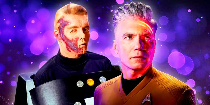 Captain PIke injured and Pike from SNW s3