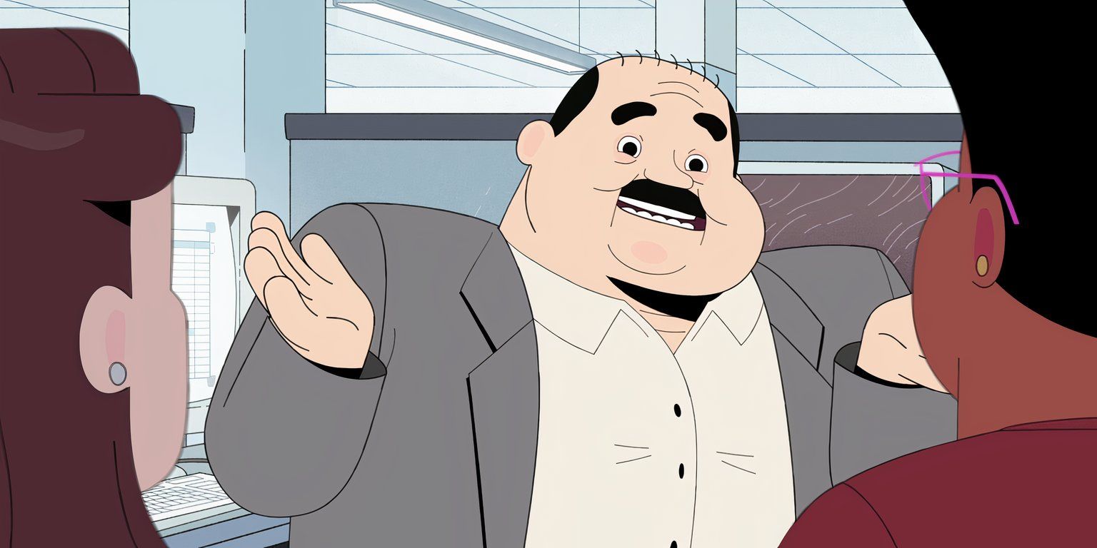 Luis shrugging in Carol &amp; The End of the World
