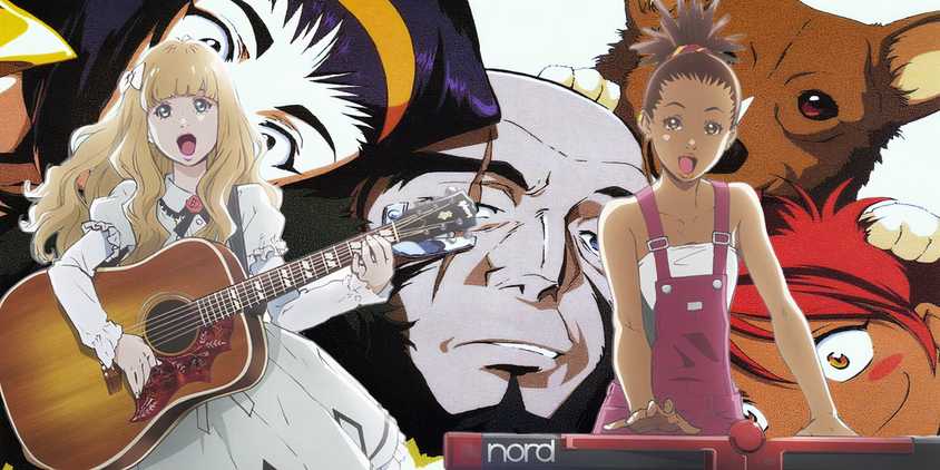 Feature header contrasting Carole & Tuesday and Cowboy Bebop