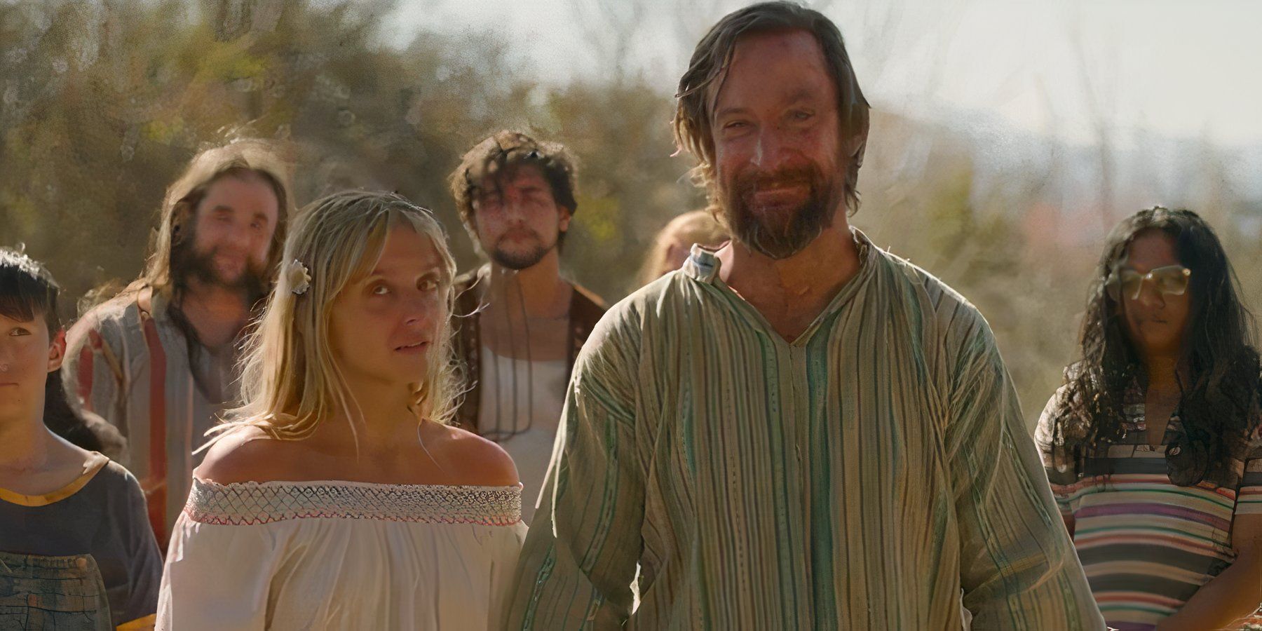 Casimere Jolette and Phil Burke as Suzanne and Halsey in Dark Winds Season 3