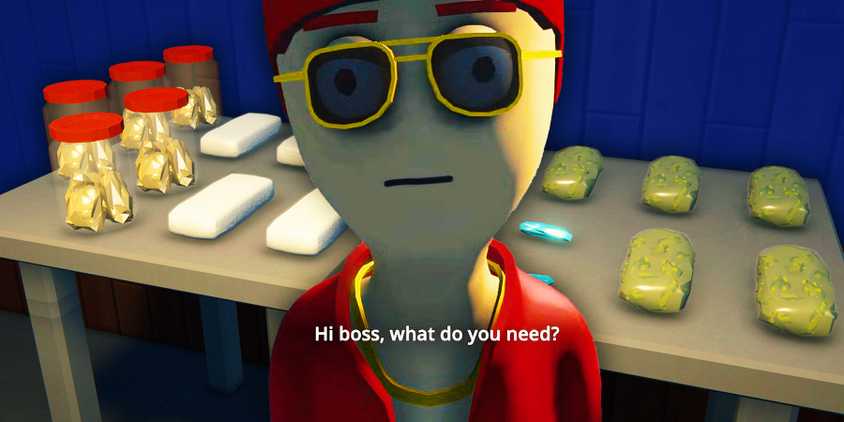 Character with drugs from Schedule 1