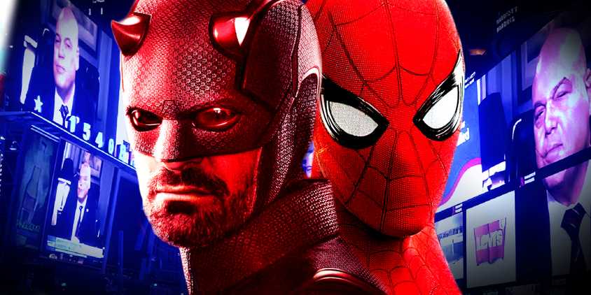 Charlie Cox's Daredevil and Tom Holland's Spider-Man team up to fight Vincent D'Onofrio's Wilson Fisk a.k.a. Kingpin in Daredevil Born Again or the MCU's Spider-Man 4