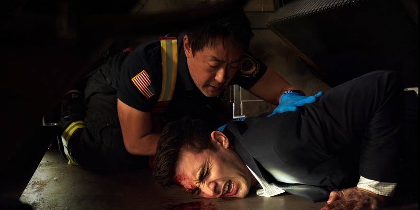 Chimney in 9-1-1 season 2, episode 4