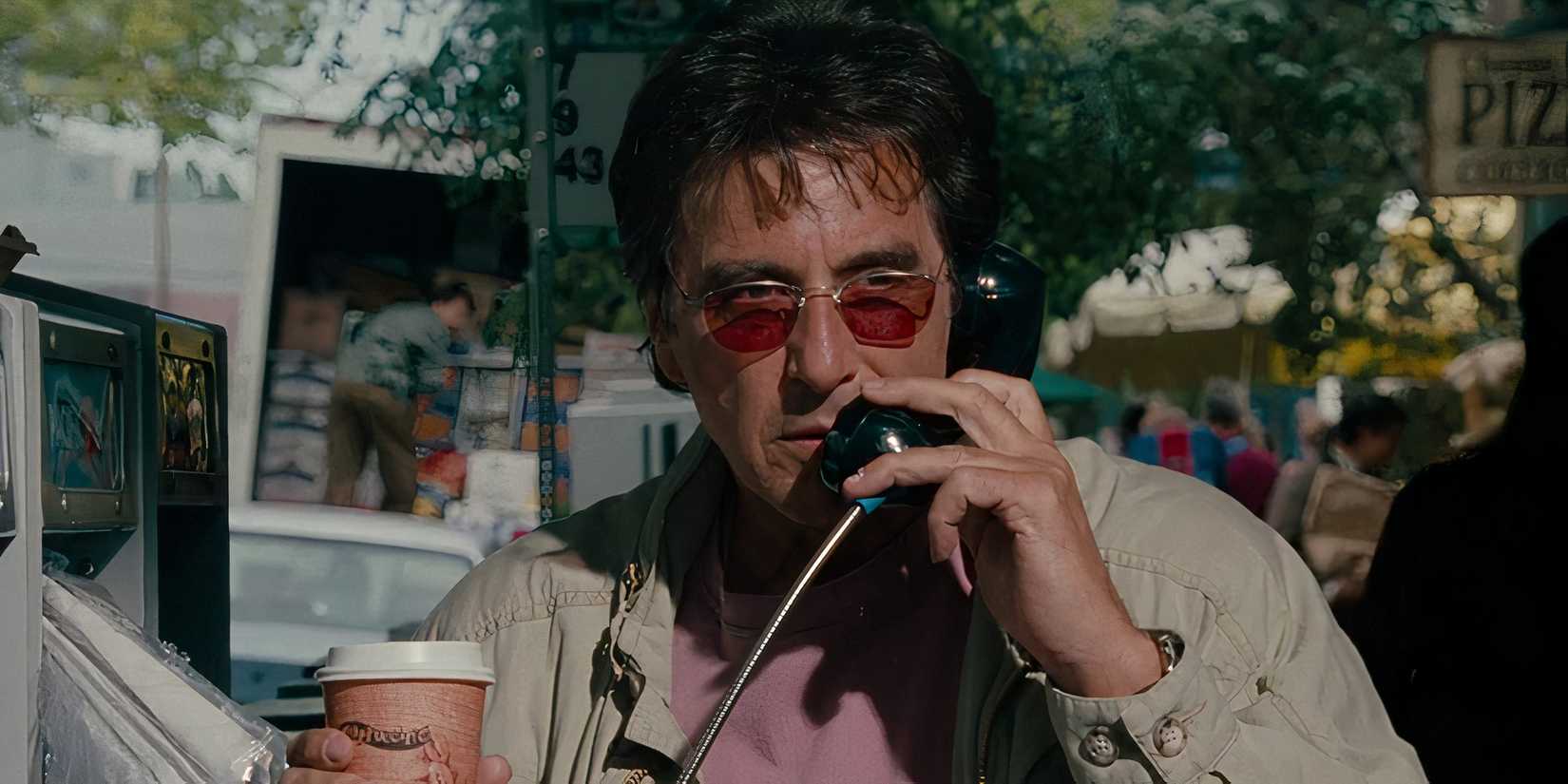 Al Pacino on the phone in The Insider
