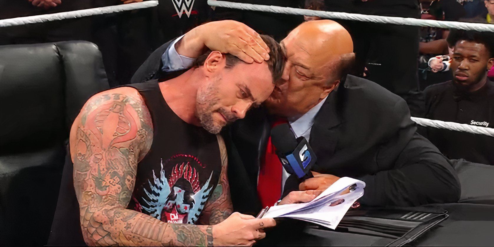CM Punk and Paul heyman WWE SmackDown Mar 28