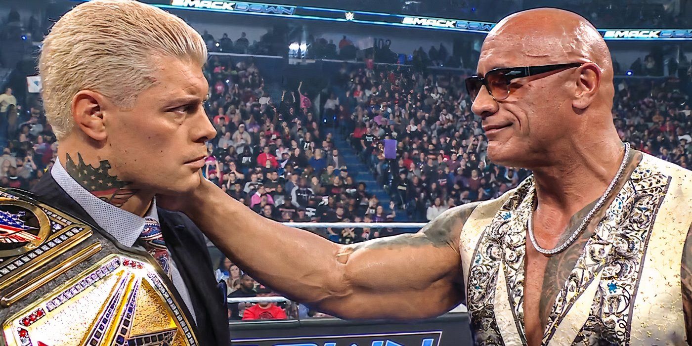 WWE's Cody Rhodes and The Rock