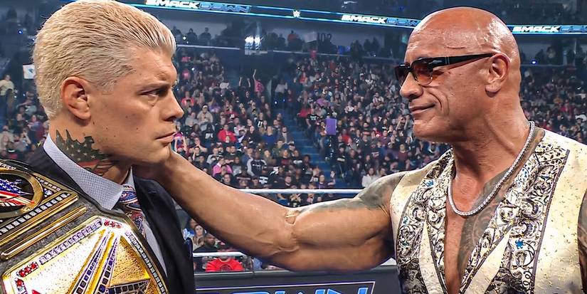 WWE's Cody Rhodes and The Rock