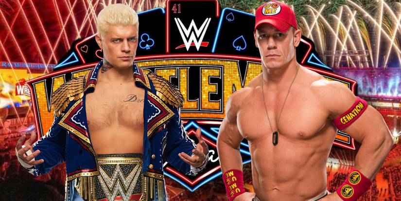 Cody Rhodes vs John Cena WrestleMania 41