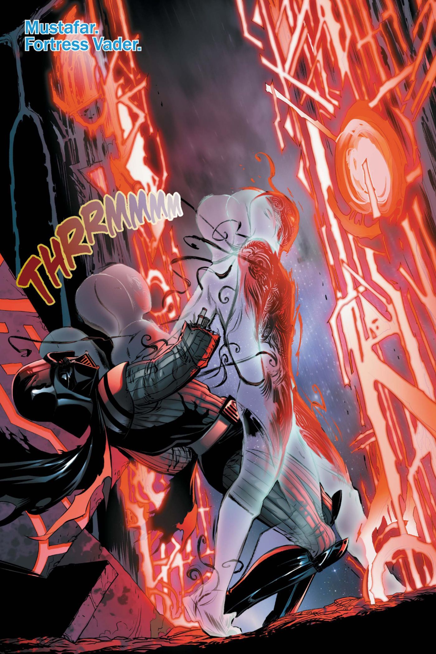 Darth Vader Falls Backwards