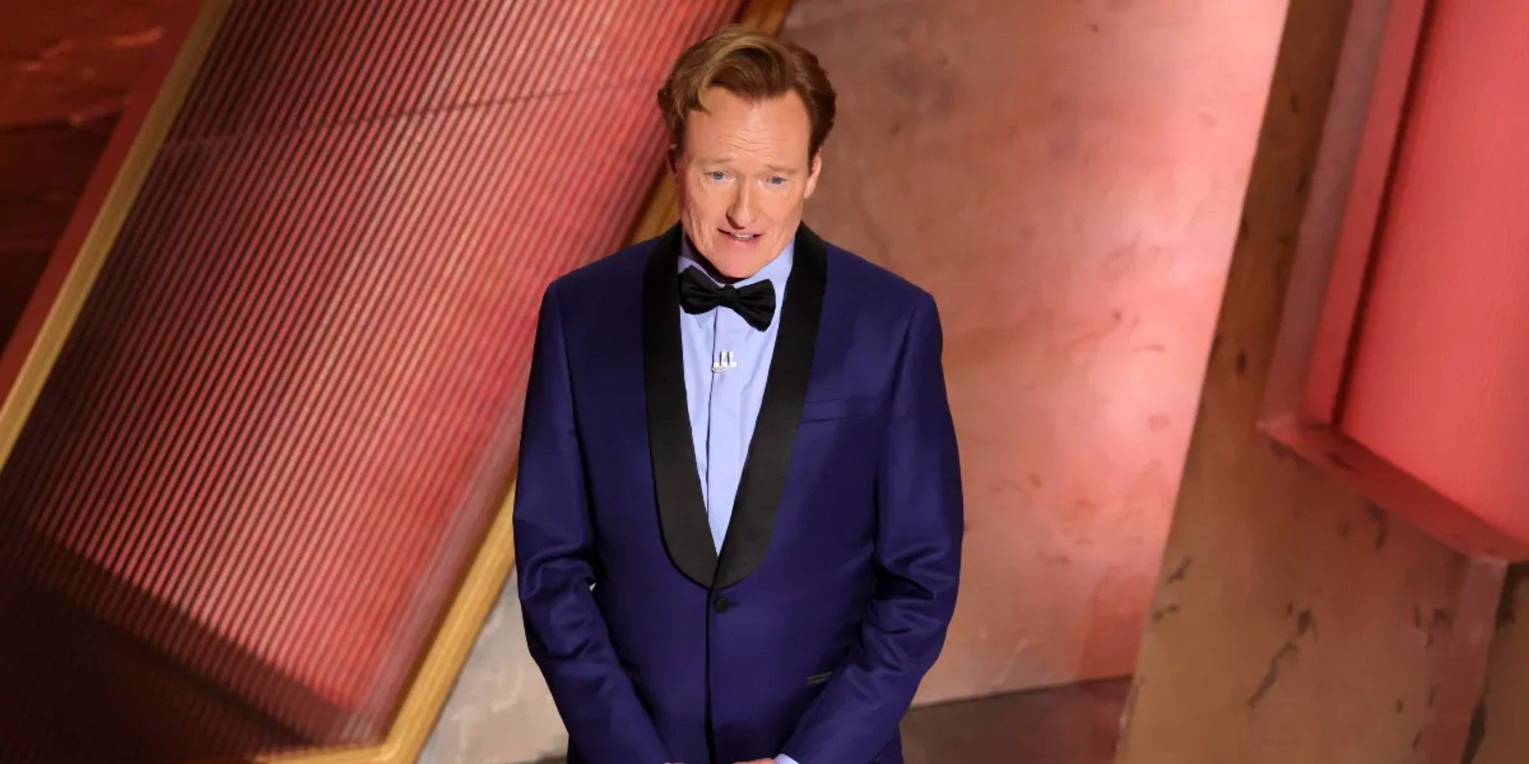 Conan O&rsquo;Brien at the 2025 Oscars