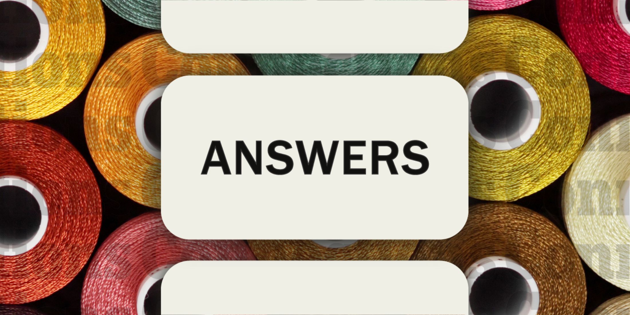 Threads in Connections Answers March 17
