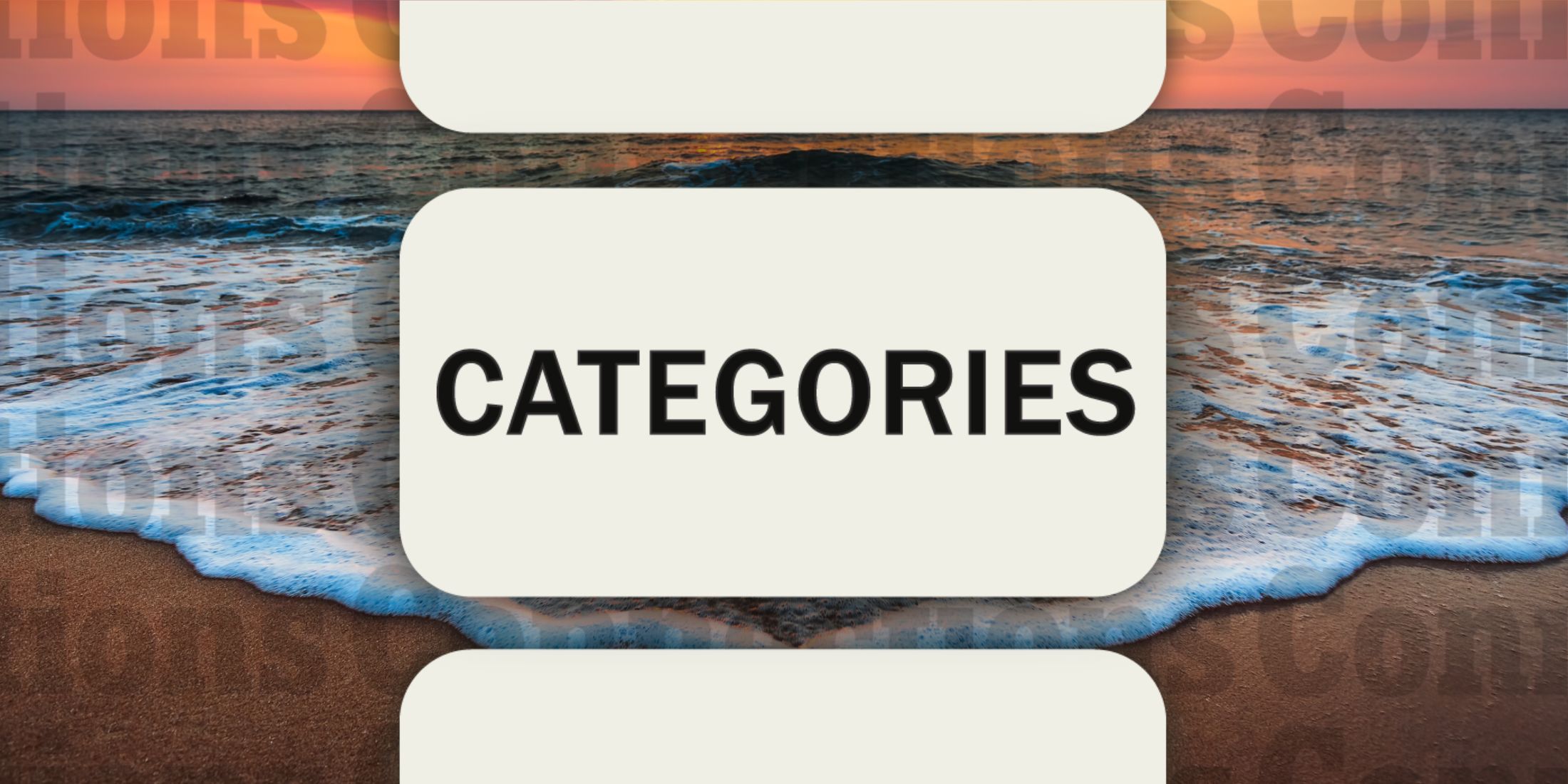 Beach in Connections Categories April 03