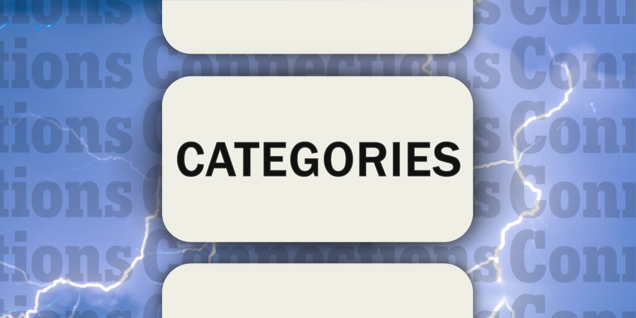 Lightning in Connections Categories March 20