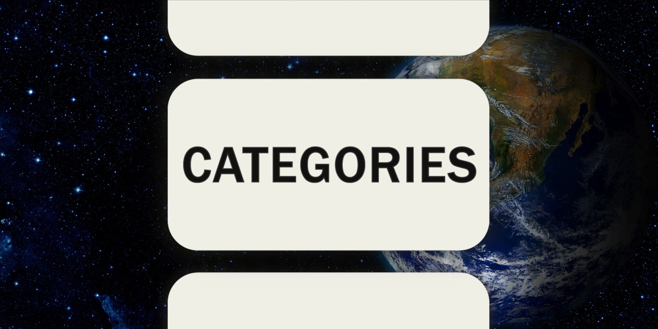 Earth in Connections Categories March 24