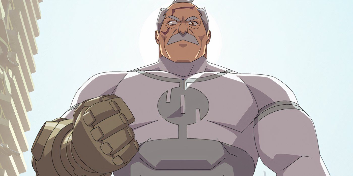 Conquest is levitating on the sky in Invincible season 3 finale