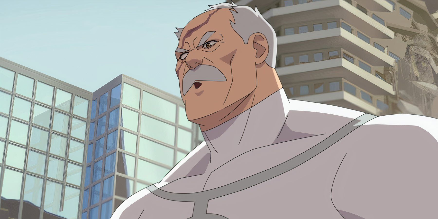 Conquest talking to Mark in Invincible season 3