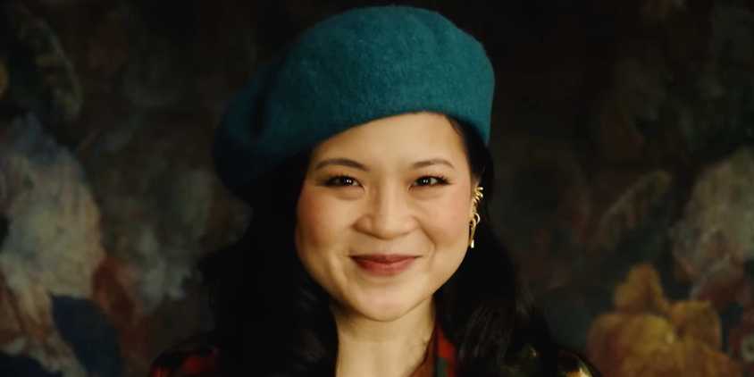 Control Freak Kelly Marie Tran smiling at the camera in one of her motivational speaker videos