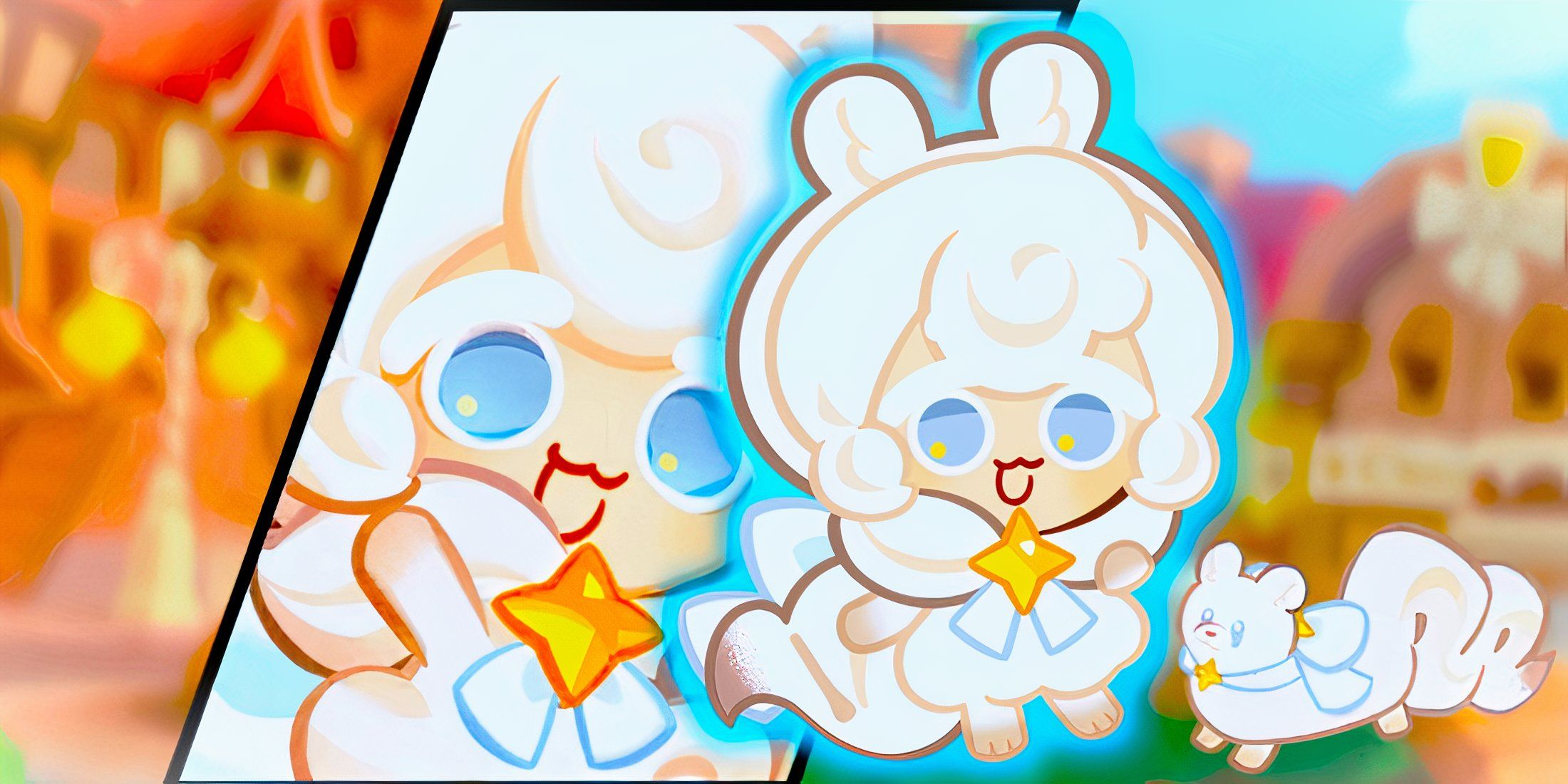 Cookie Run: Kingdom - Best Toppings And Beascuits For Manju Cookie Cookie Run Kingdom Cream Ferret Cookie Arena Portrait and Sprites