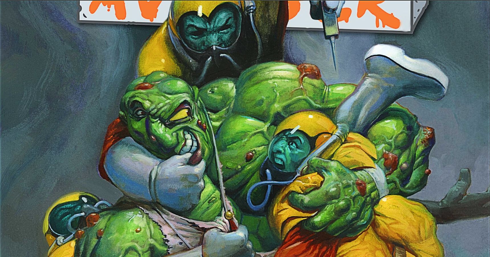 Cover image of the Ahoy Comic&rsquo;s Toxic Avenger