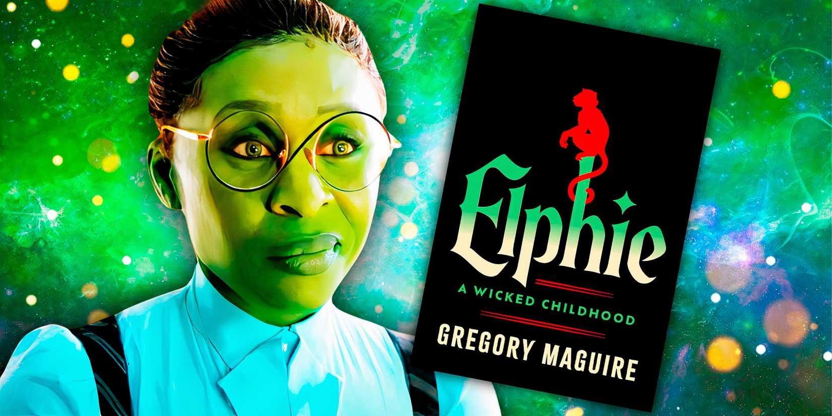 cover of Elphie with Elphaba looking disappointed