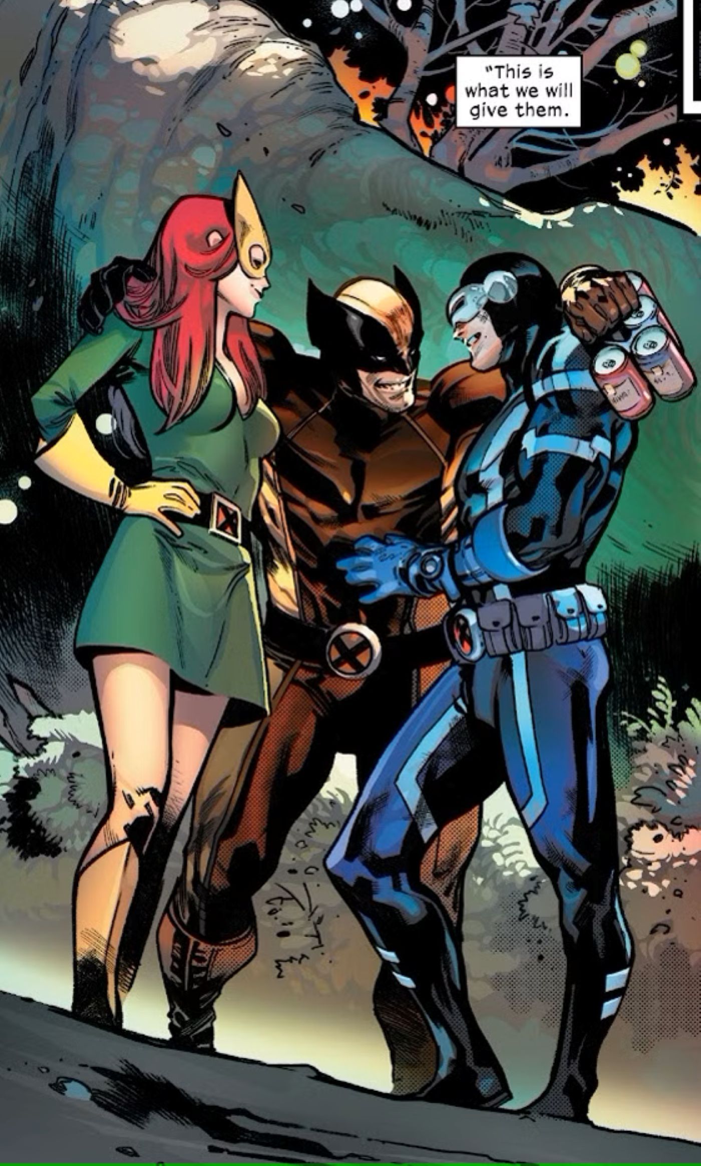 cyclops wolverine jean grey throuple