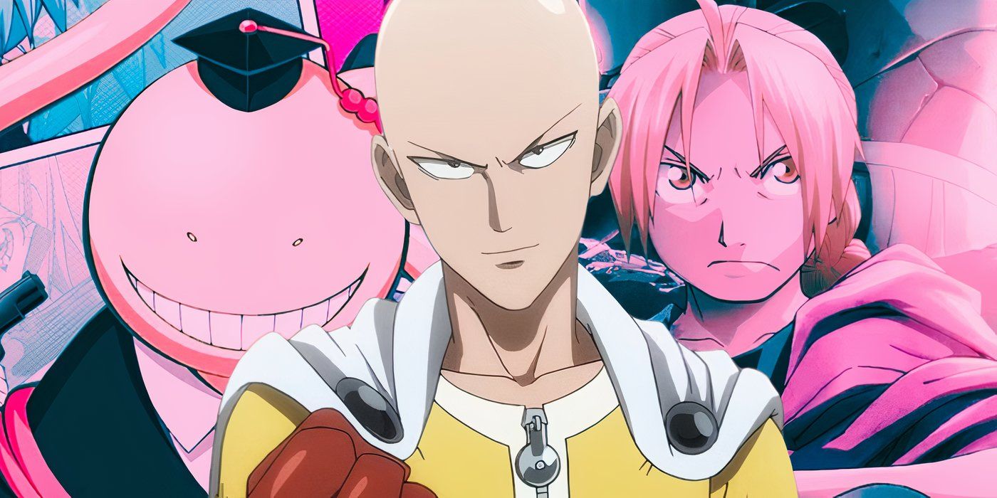 Assassination Classroom Saitama One-Punch Man Fullmetal Alchemist: Brotherhood custom cover image by Lauren Kells