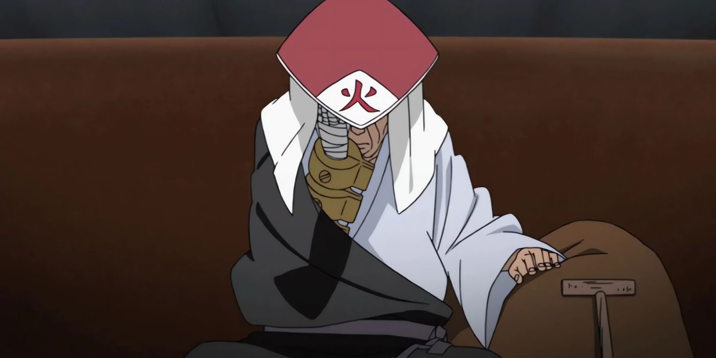 Danzo as Hokage after the attack of Pain.