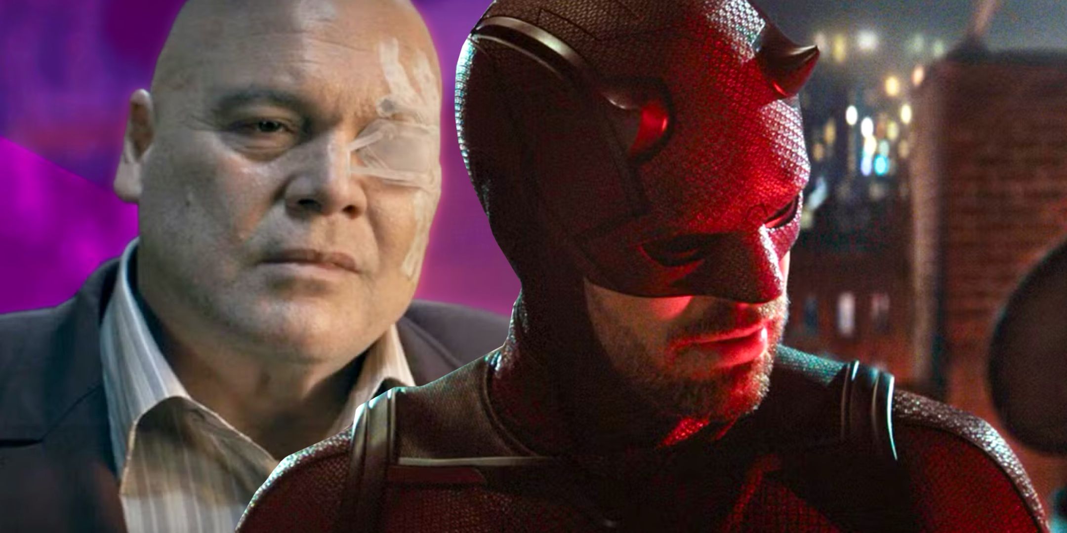 Daredevil and Kingpin With Eyepatch Custom MCU Image