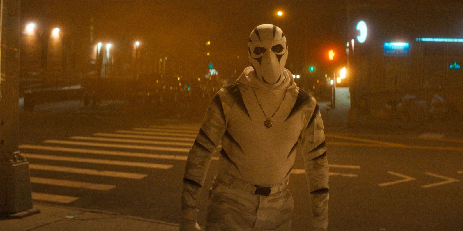 White Tiger reappears in the streets to fight crime in Daredevil: Born Again Season 1 Ep 3