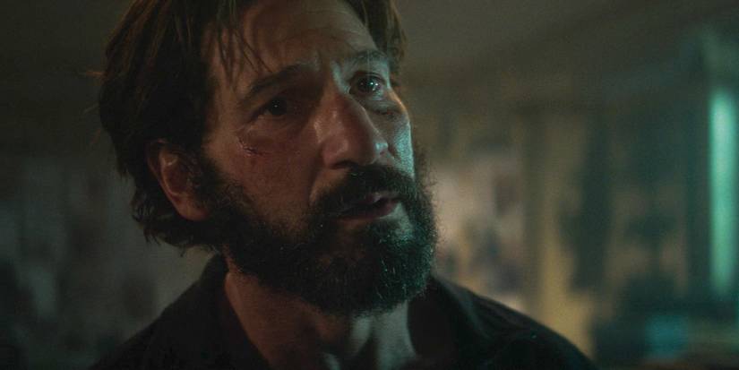Frank Castle / Punisher (Jon Bernthal) looking nostalgic in Daredevil: Born Again Season 1 Ep 4