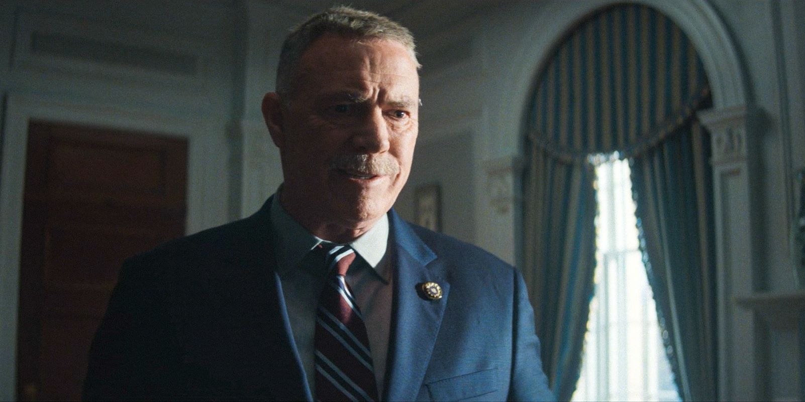 Chief Gallo (Michael Gaston) looking furious in Daredevil: Born Again Season 1 Ep 6