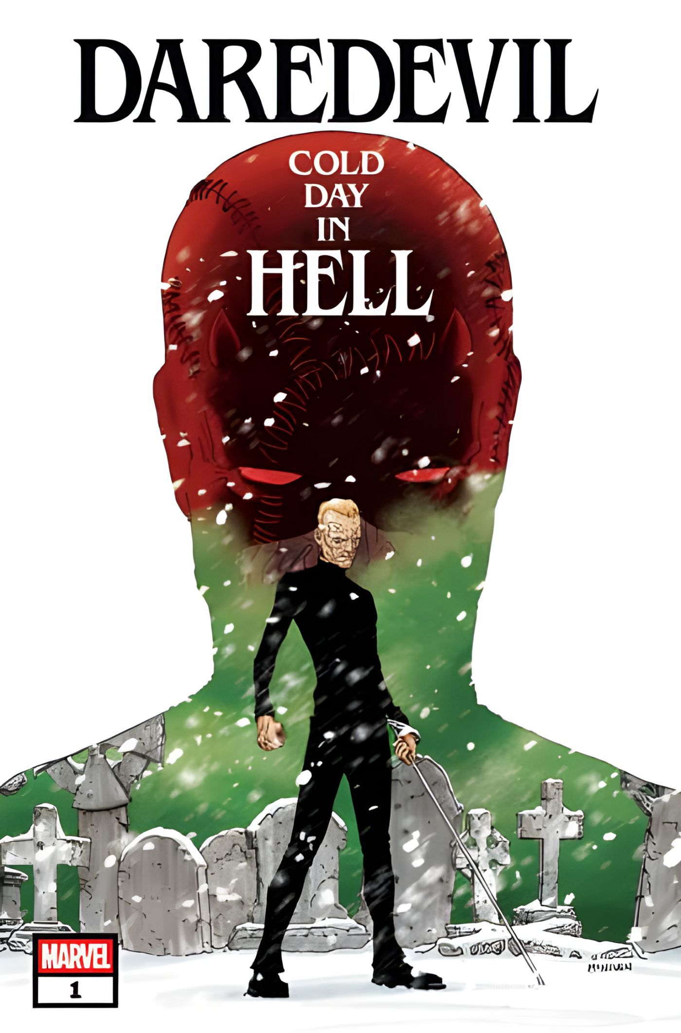 Daredevil-Cold Day in Hell 1 Cover