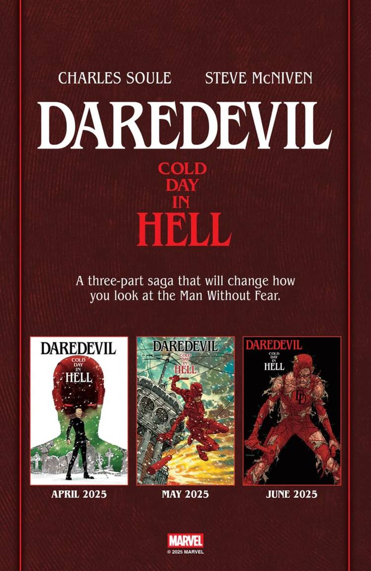 daredevil cold day in hell series information