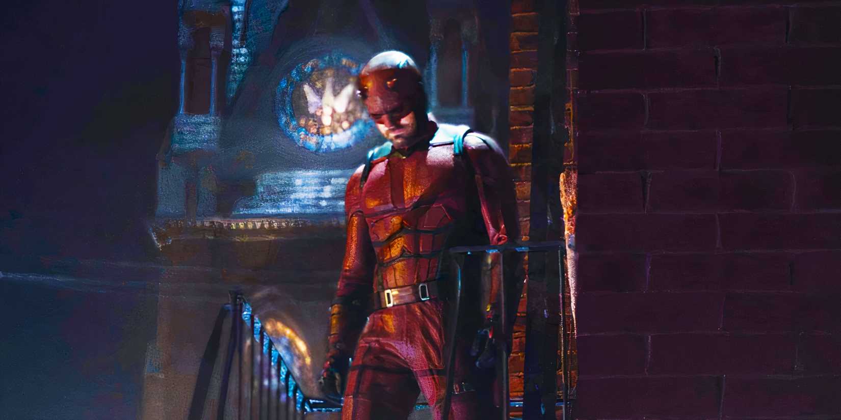 Daredevil in his new suit in Daredevil Born Again