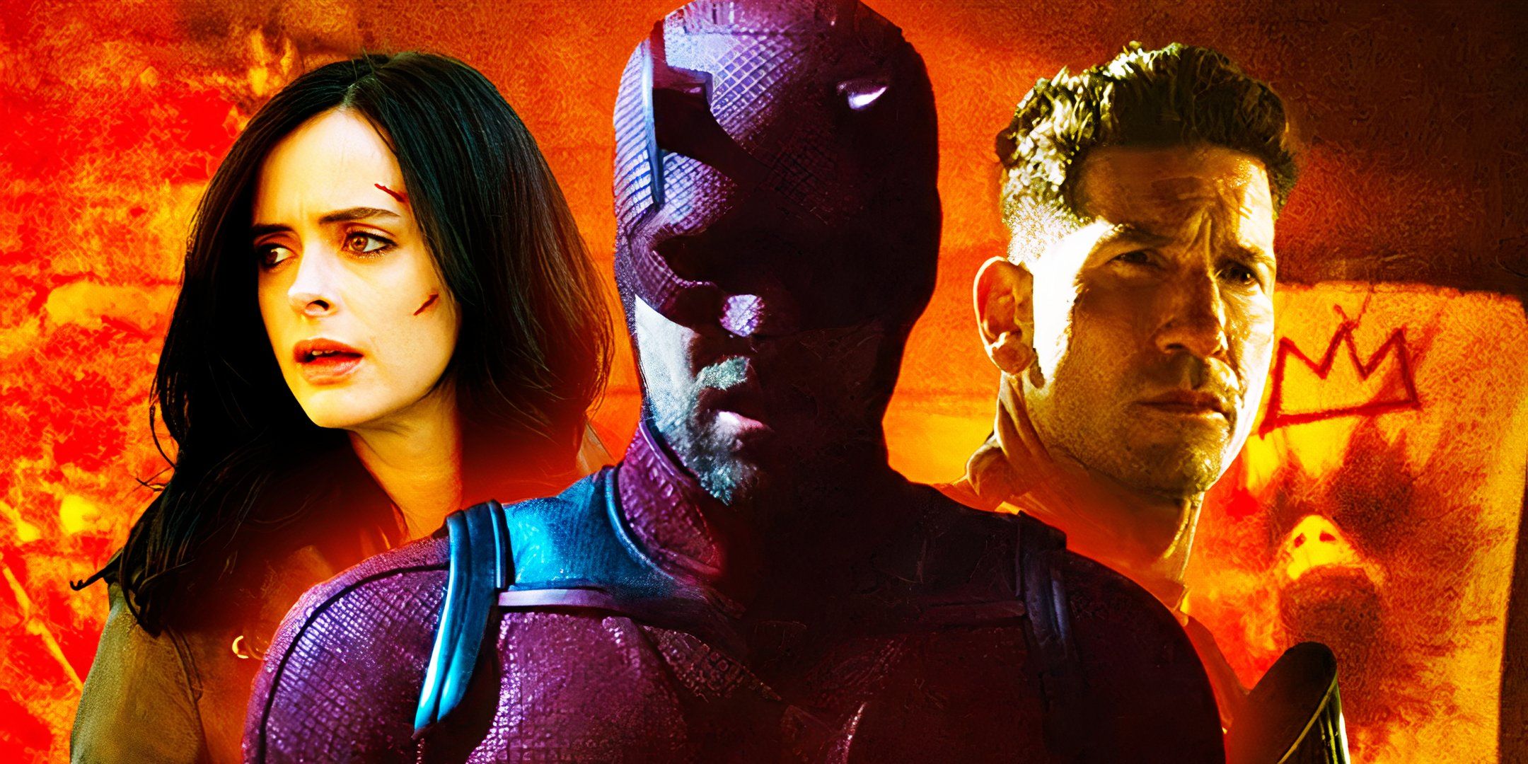 Daredevil, Jessica Jones and the Punisher in the MCU's Defenders Saga