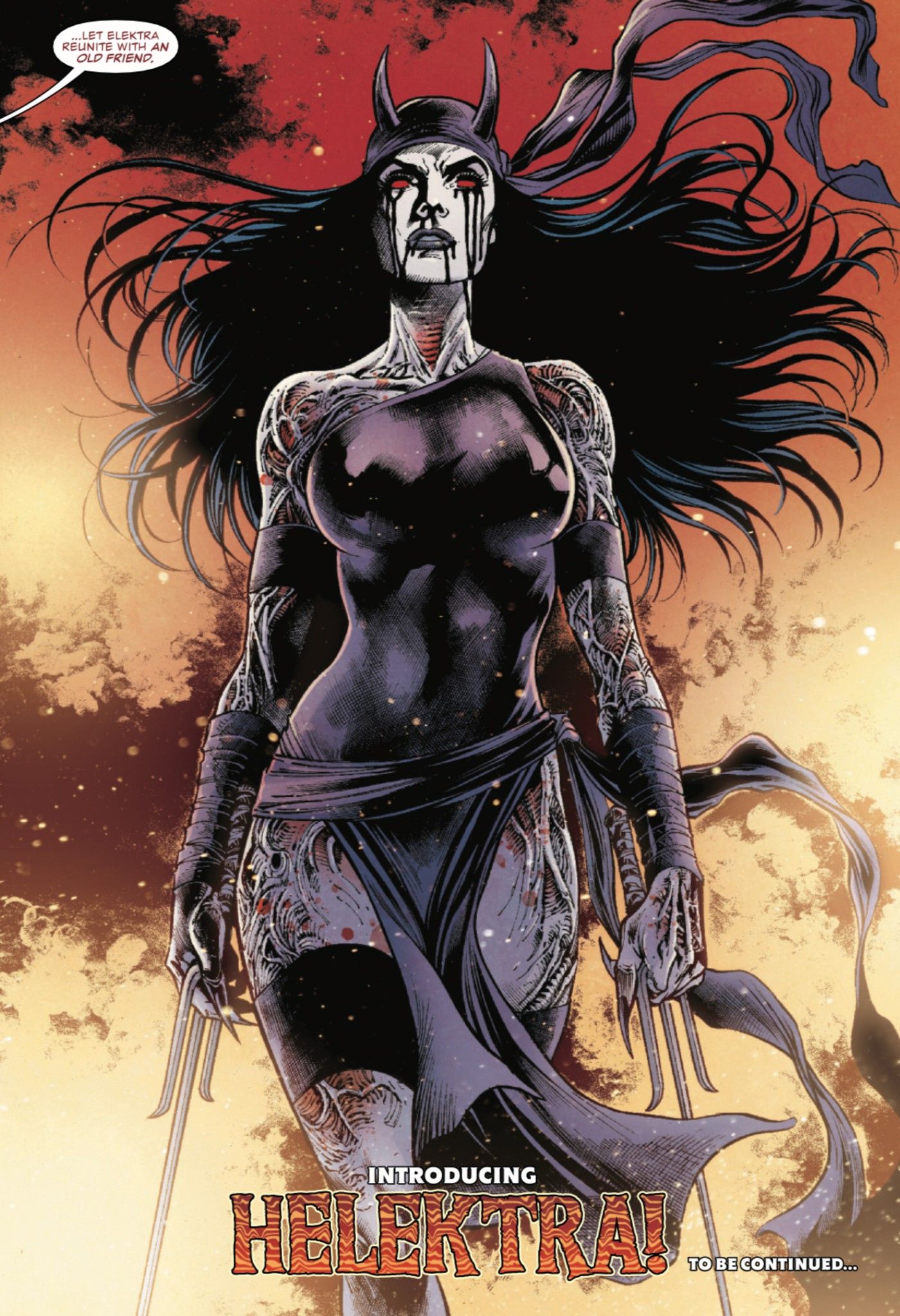 Daredevil Unleash Hell #3 Helektra