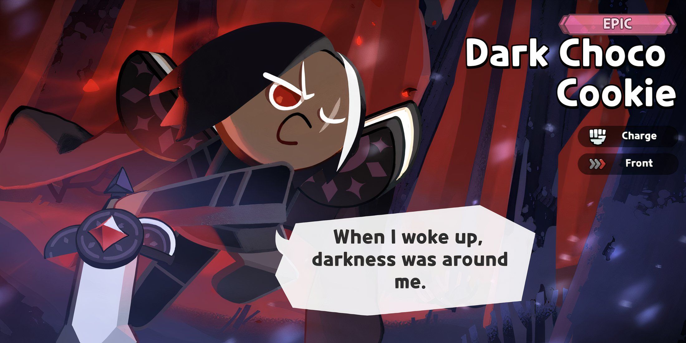 Dark Choco Cookie First Encounter Gacha Animation Cookie Run Kingdom