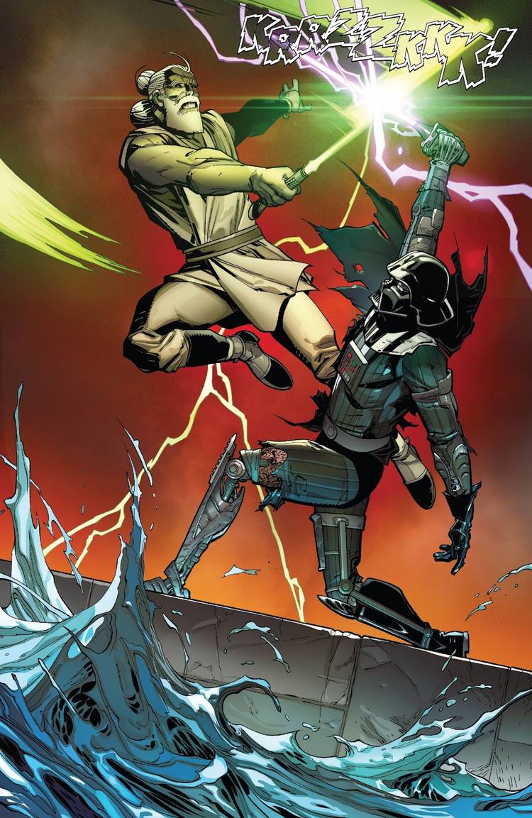 Darth Vader FIght with Jedi