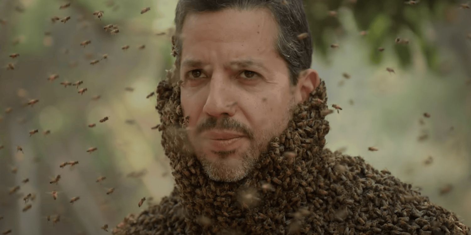 David Blaine_ Do Not Attempt covered in bees
