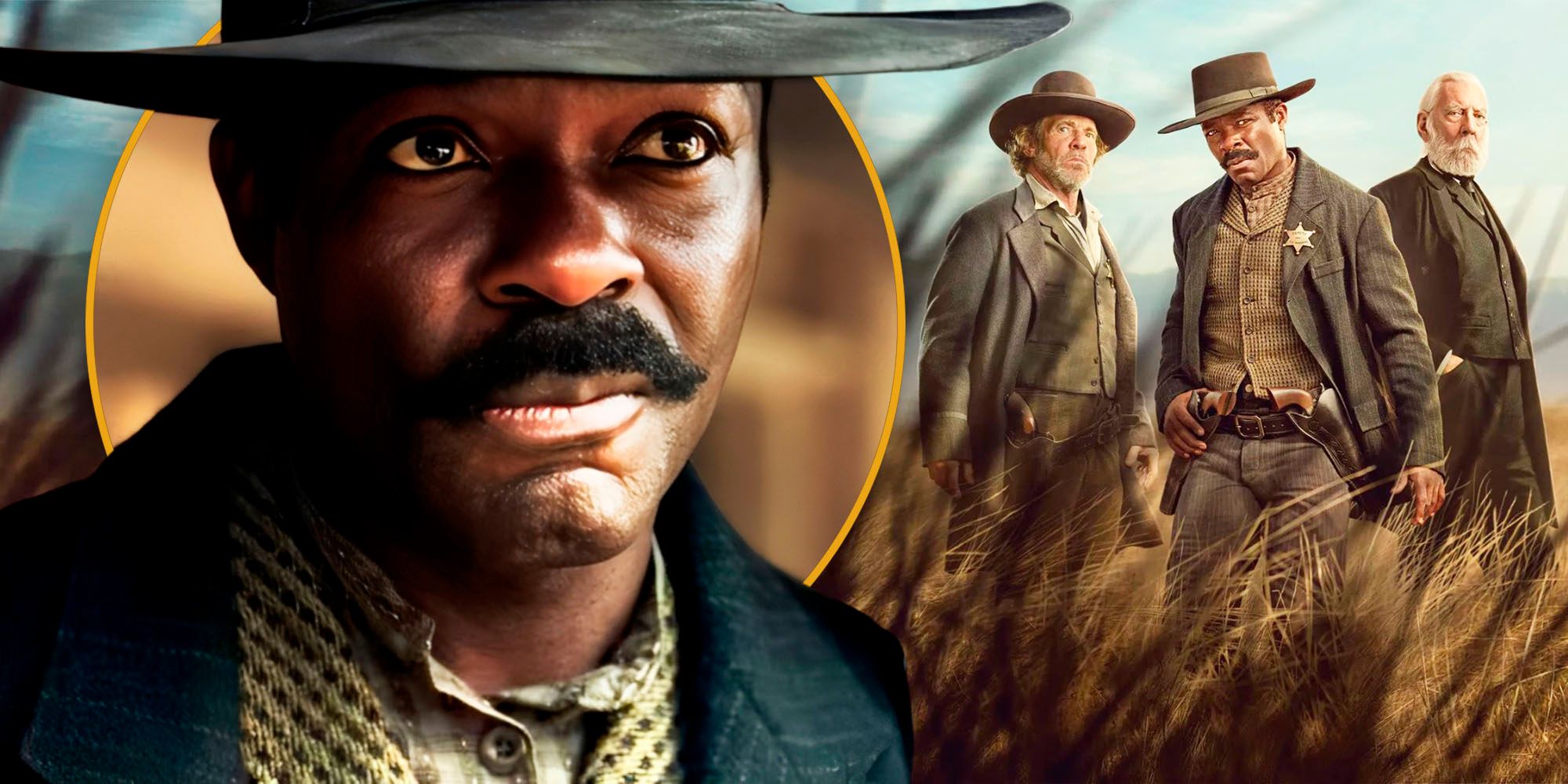 David Oyelowo and Bass Reeves imagery