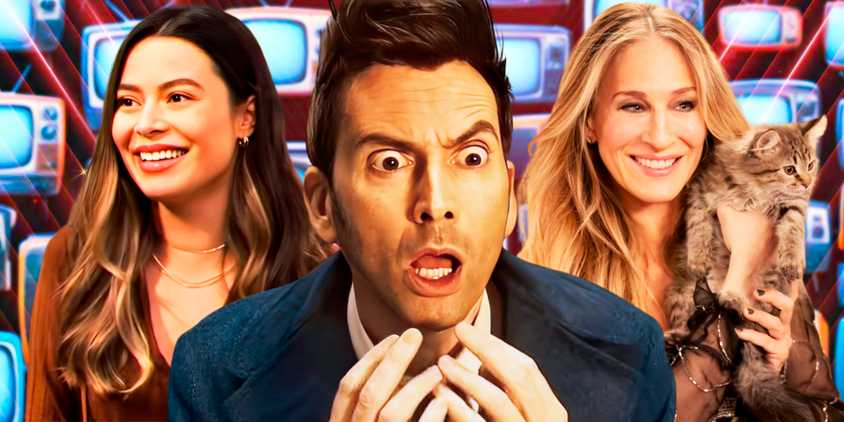 David Tennant in Doctor Who, Miranda Cosgrove in the new iCarly, and SJP in And Just Like That