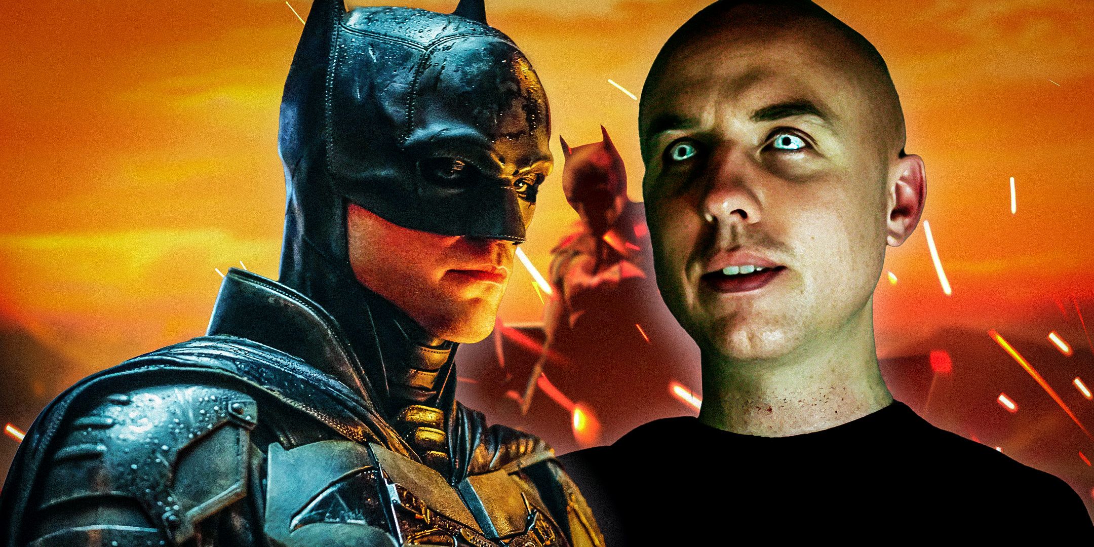 Robert Pattinson as Batman and Gotham's Clayface