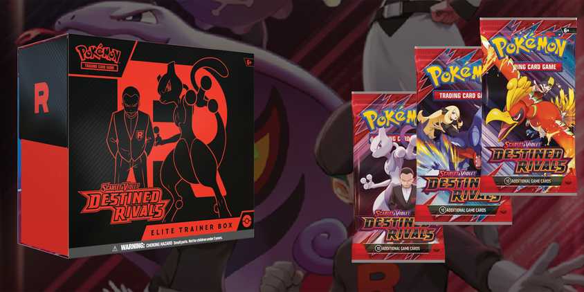 Product shots of Destined Rivals