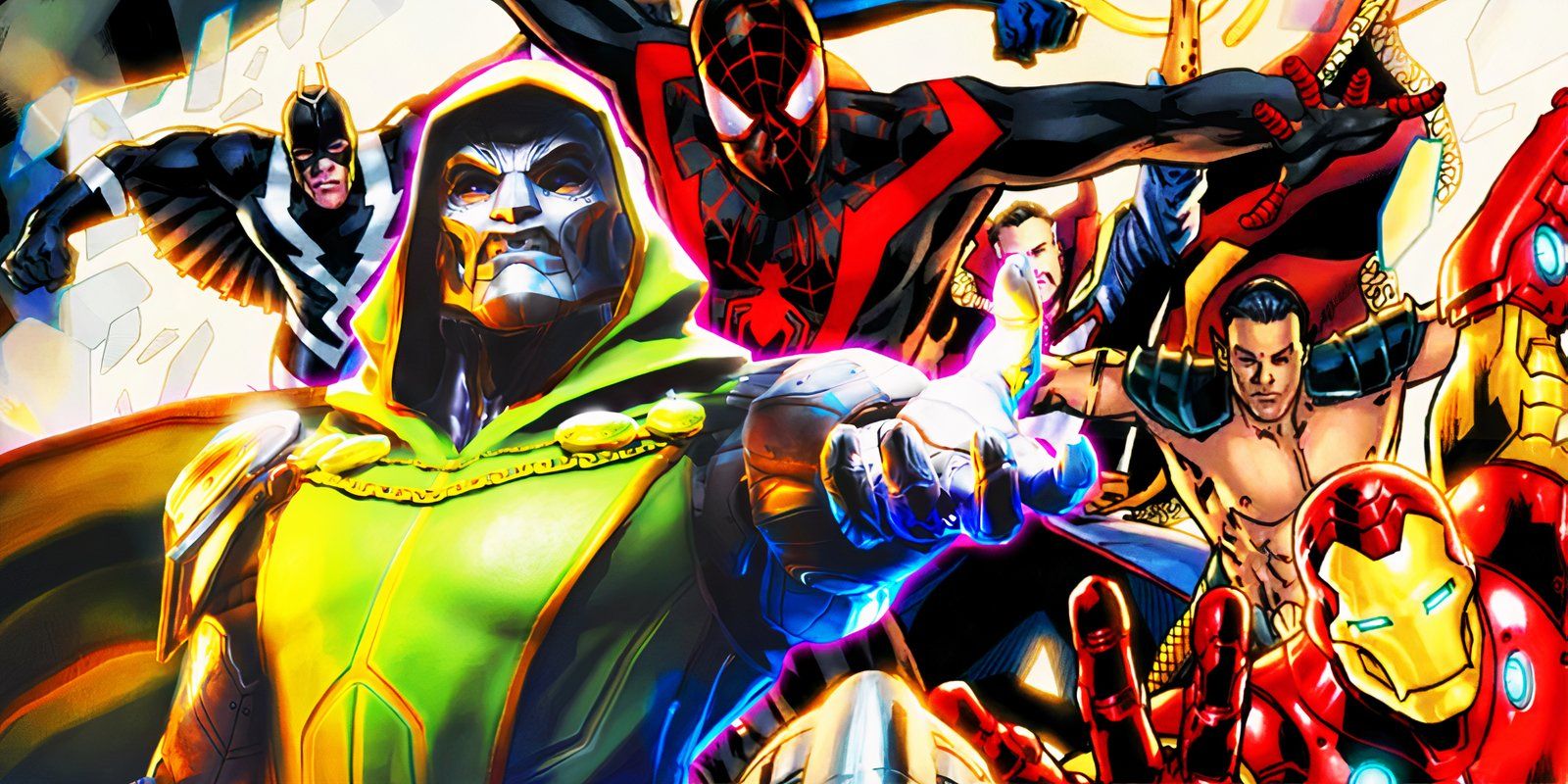 Doom in front of ultimate invasion cover