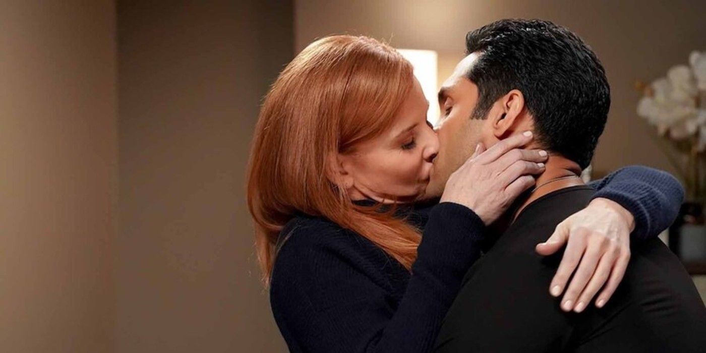 Dr-Blake-kissing-Dr-Marcel-in-Chicago-Med