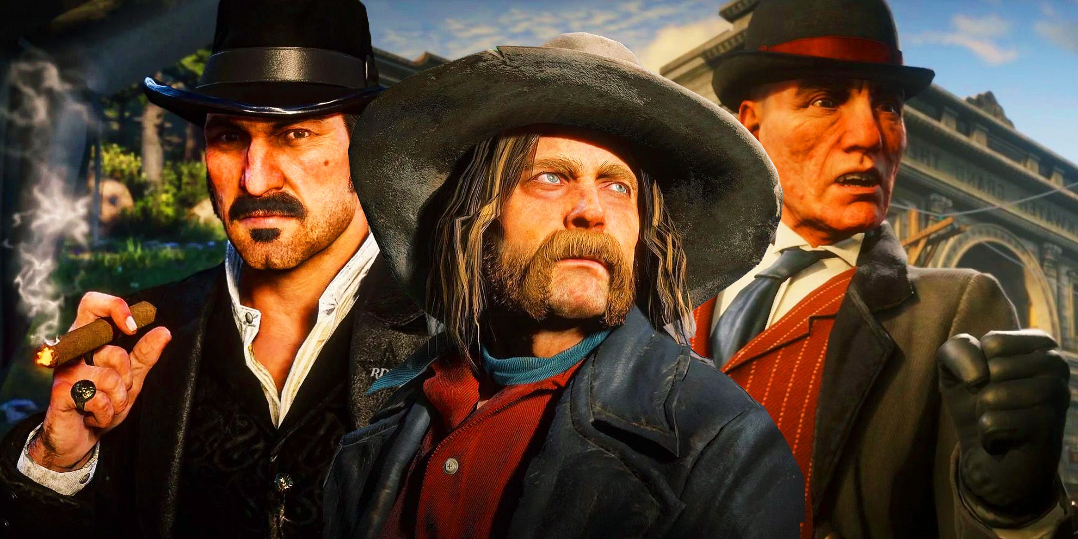 Dutch, micah, and milton  from RDR2