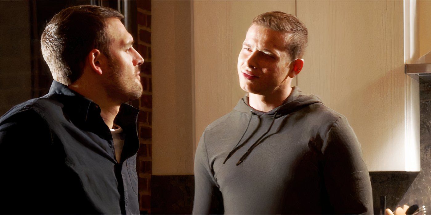 Eddie e Buck mentre parlano nella stagione 3 episodio 9