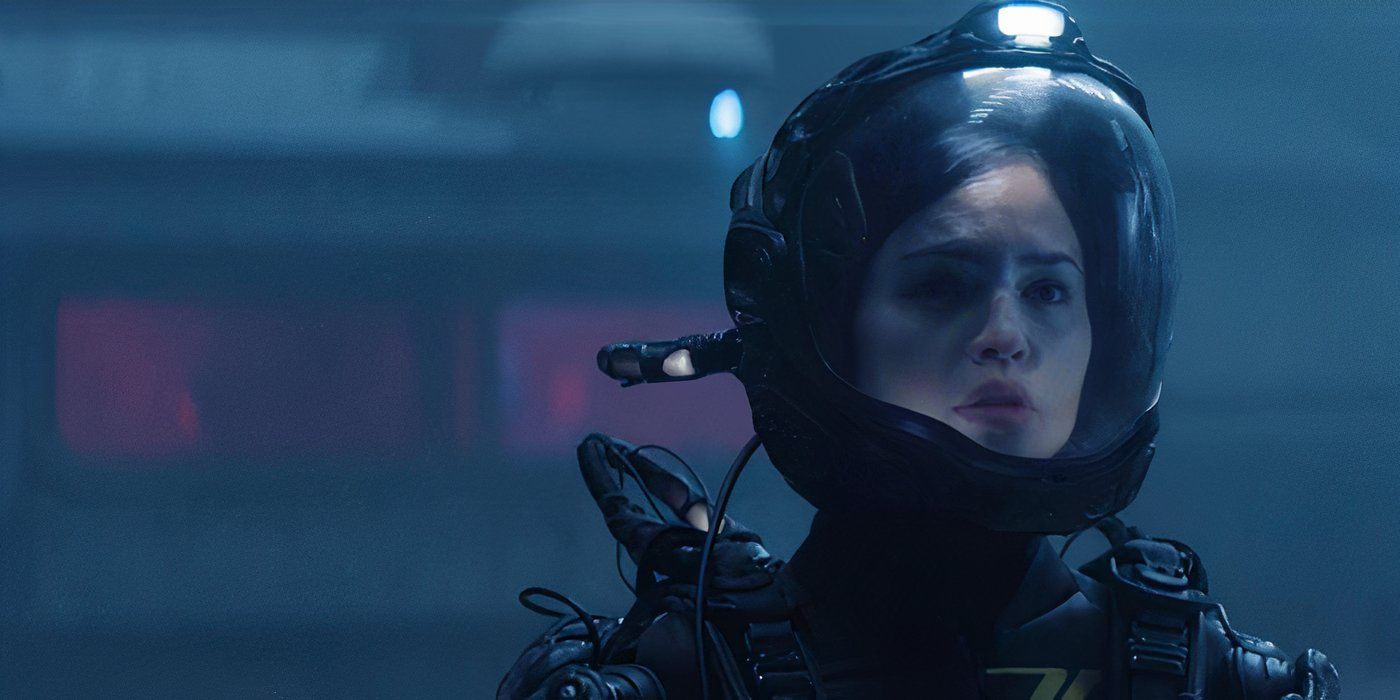 Eiza González in an astronaut suit in Ash