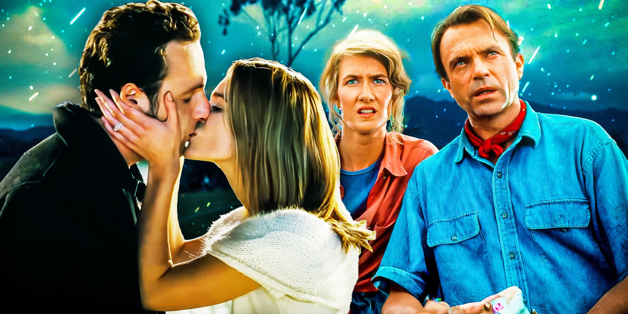 Ellie-Sattler-&amp;-Alan-Grant-(Jurassic-Park)-and-Juliet-&amp;-Mark-(Love-Actually)